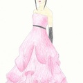 Pink gown