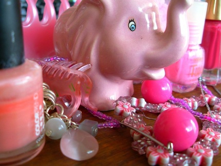 Nejrůžovější foto - Růžový slon