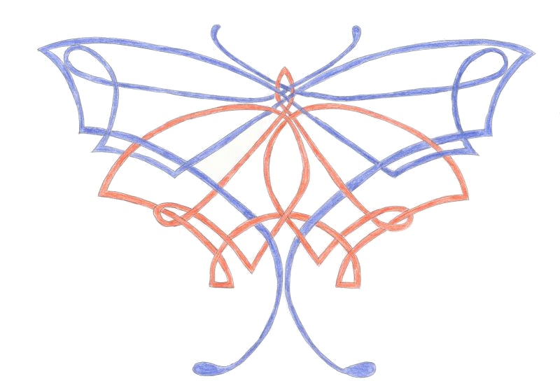 Celtic Butterfly Knot