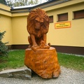 Dřevěný lev