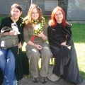 Gita, Herwen a Zefi na lavičce