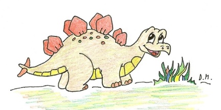 Baby Stegosaurus