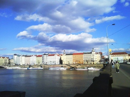 Praha za dne