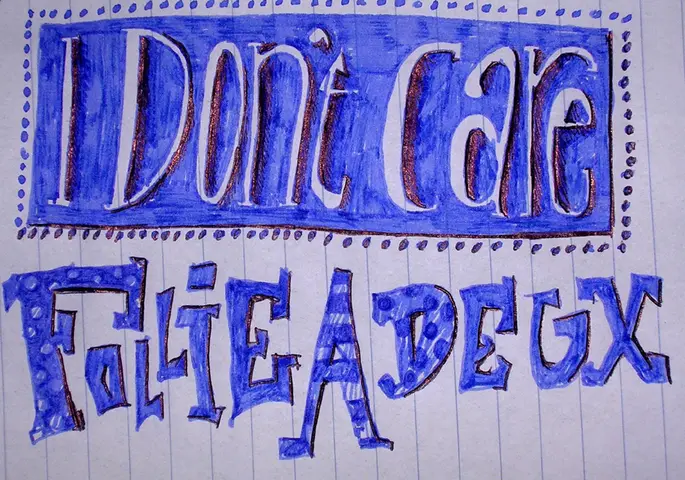 I don´t care