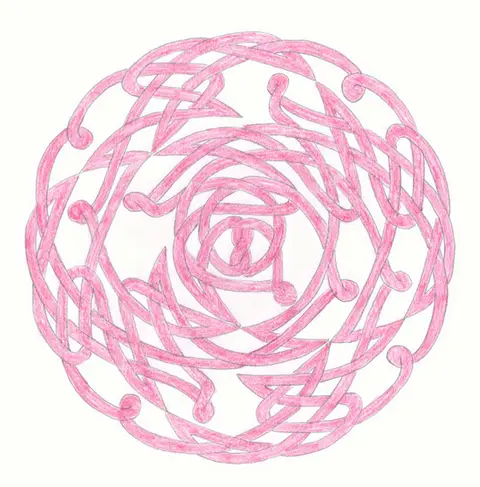Red Celtic Knot
