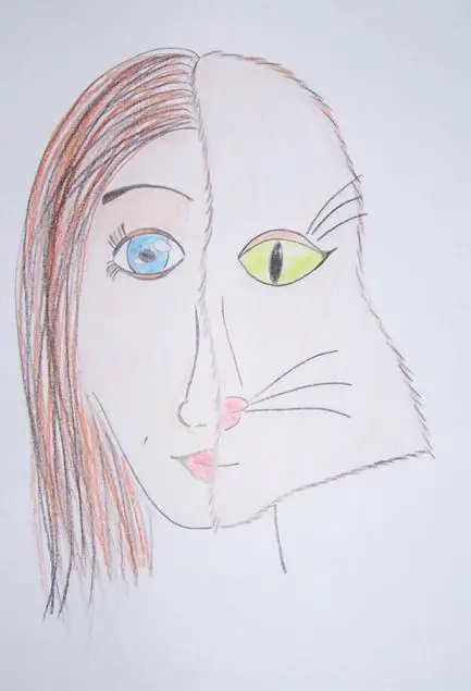 autor: Lizbeth Sharlote Pennyonová dielo: polo-kočkodlak