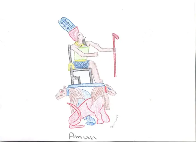 Egyptský bůh Amun