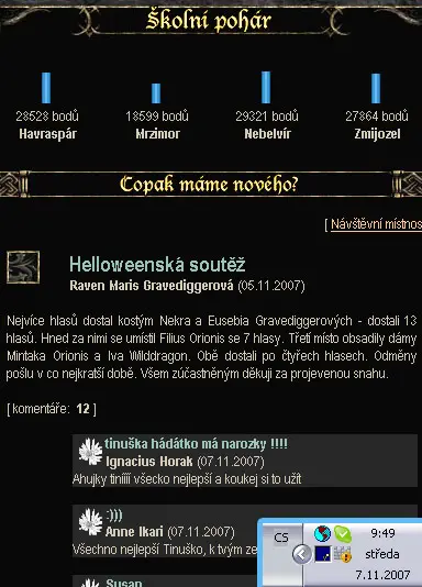 Aneb modrá vládne škole, ...