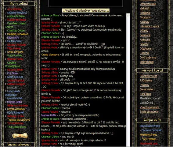 červená proti červené
