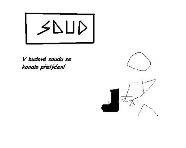 Skicujeme češtinu - Přelíčení