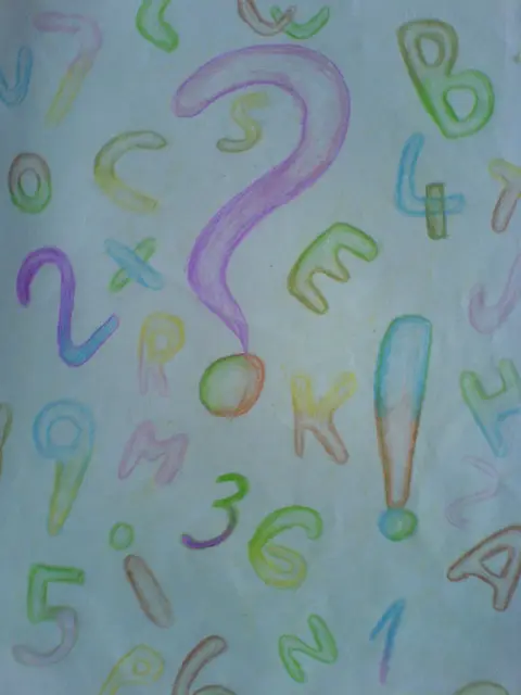 Změť písmen a čísel