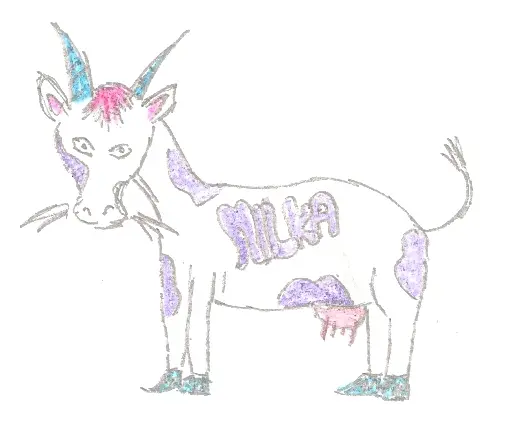 Koza Milka z říše divů