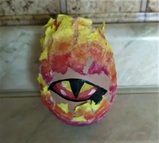 Veľkonočné vajíčko a la dračí vajce