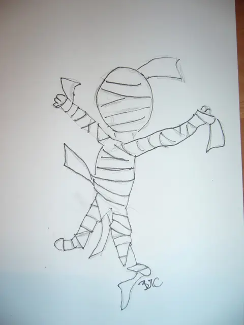 Mumie (nebo Evelina?)