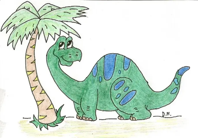 Baby Brontosaurus