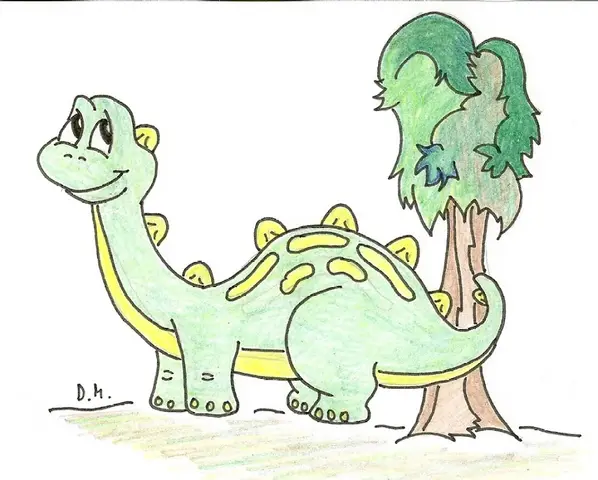 Baby Diplodocus