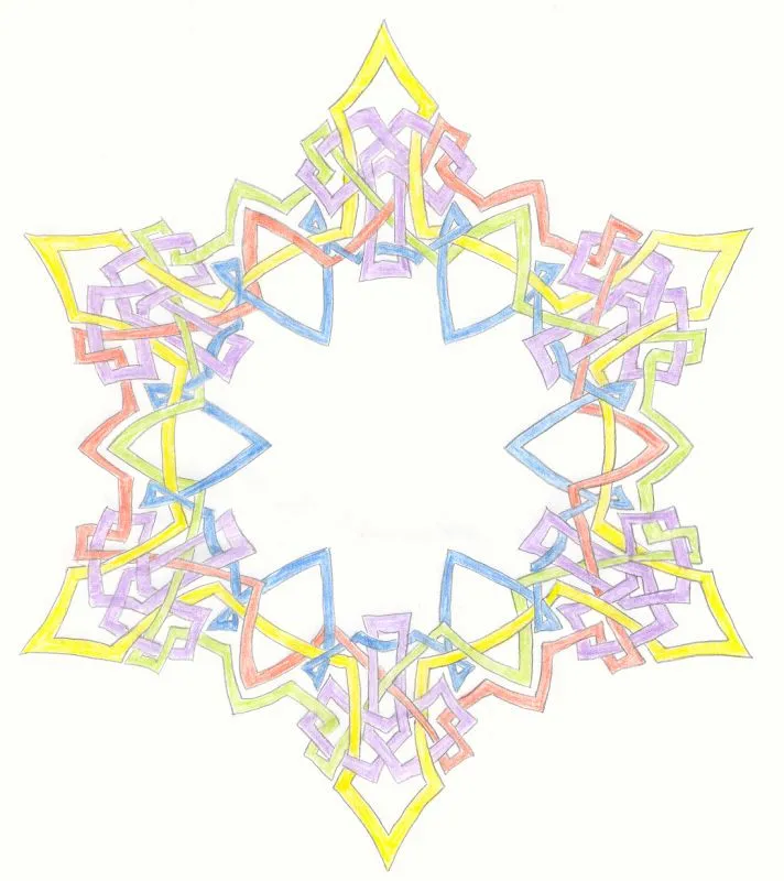 Color Snowflake