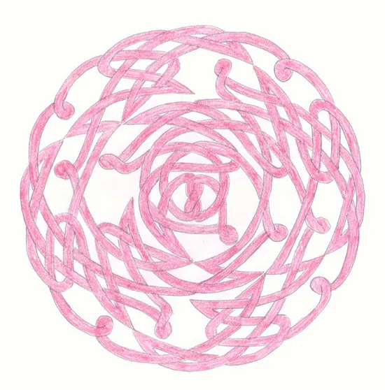 Red Celtic Knot