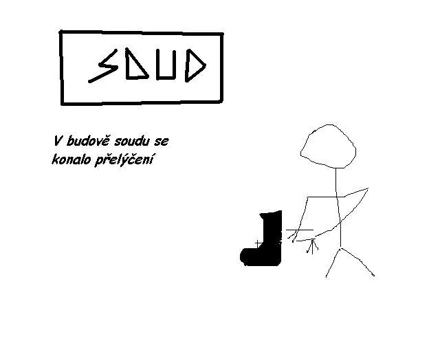 Skicujeme češtinu - Přelíčení