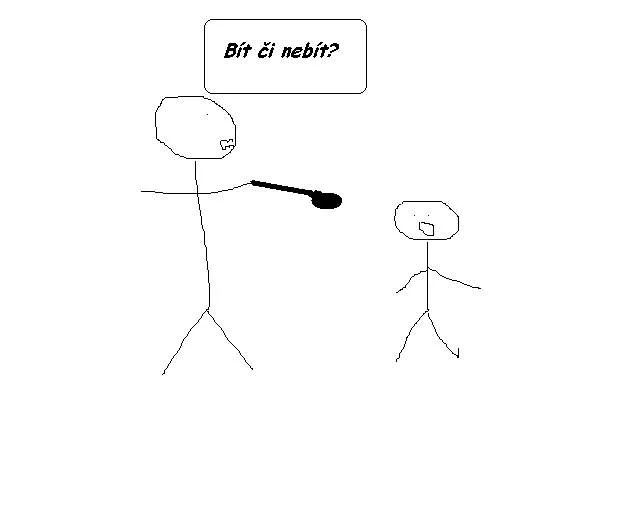 Skicujeme češtinu - bít či nebít