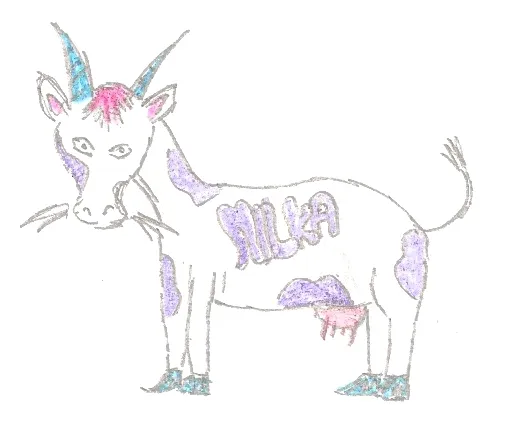 Koza Milka z říše divů