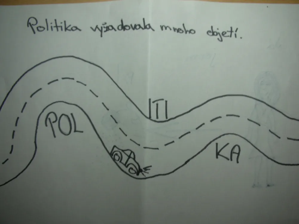 Skicujeme češtinu - Objetí