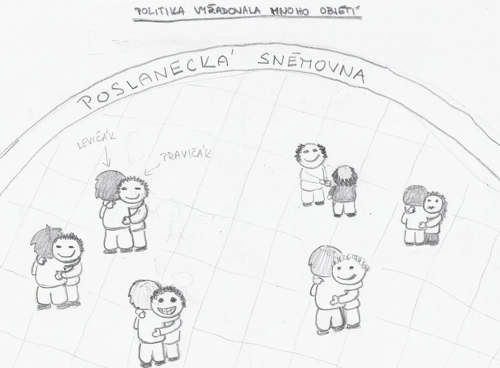Skicujeme češtinu - Objetí