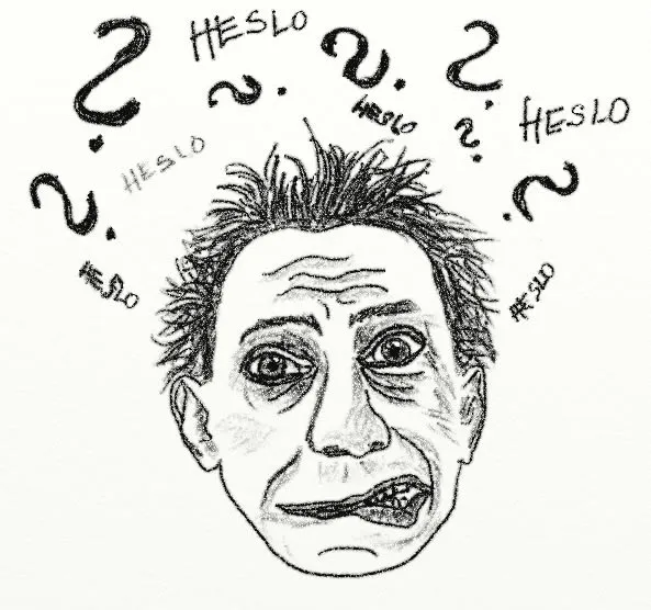 Asi zapomněl heslo...