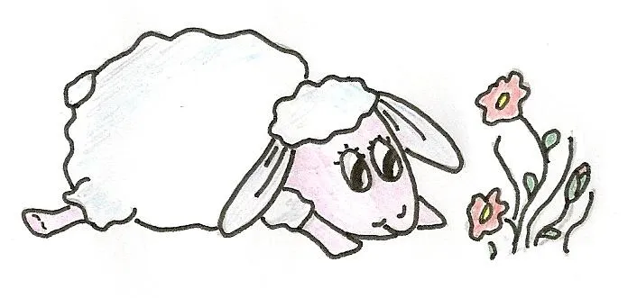 Ležící ovečka