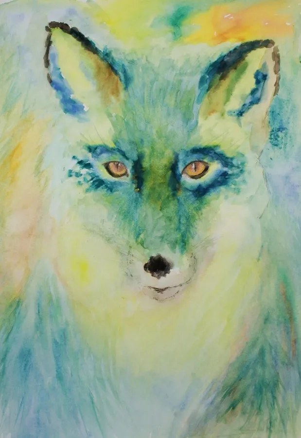 Turquoise Fox