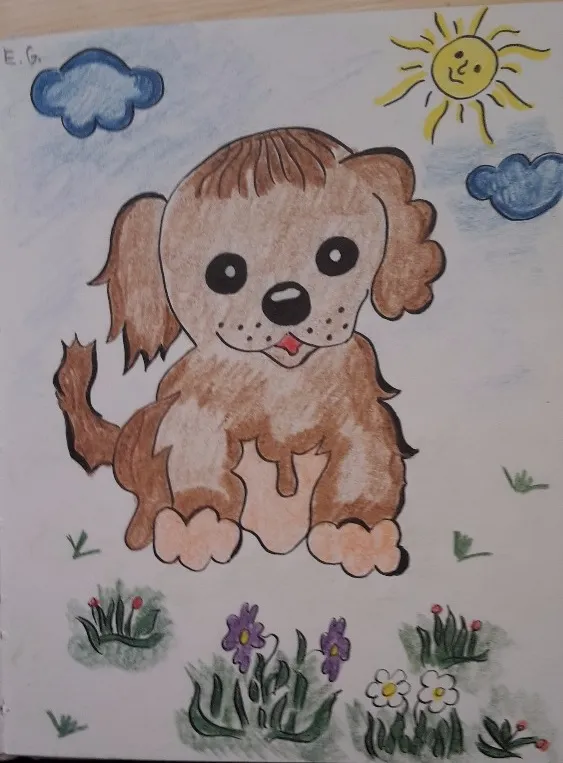 Psík nad procházce