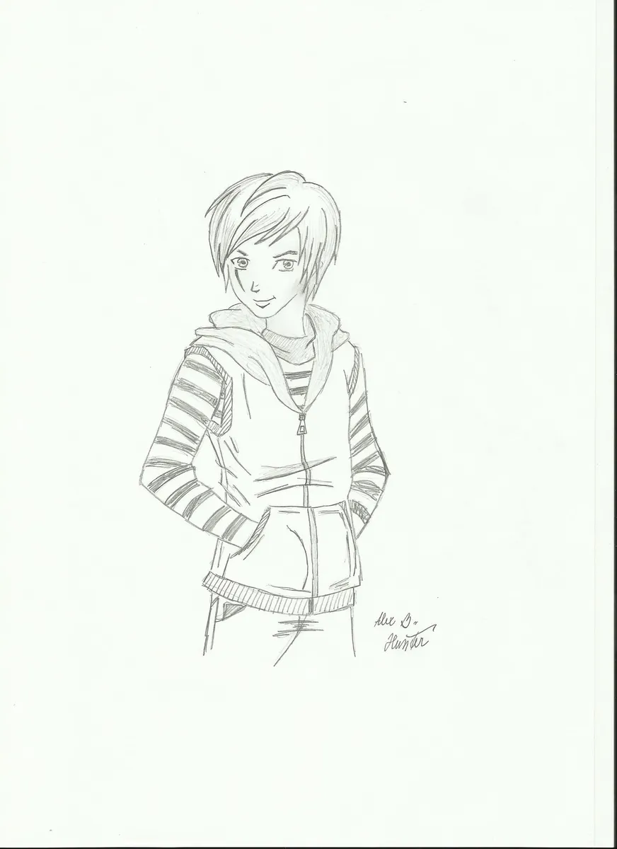 Boy with a scar