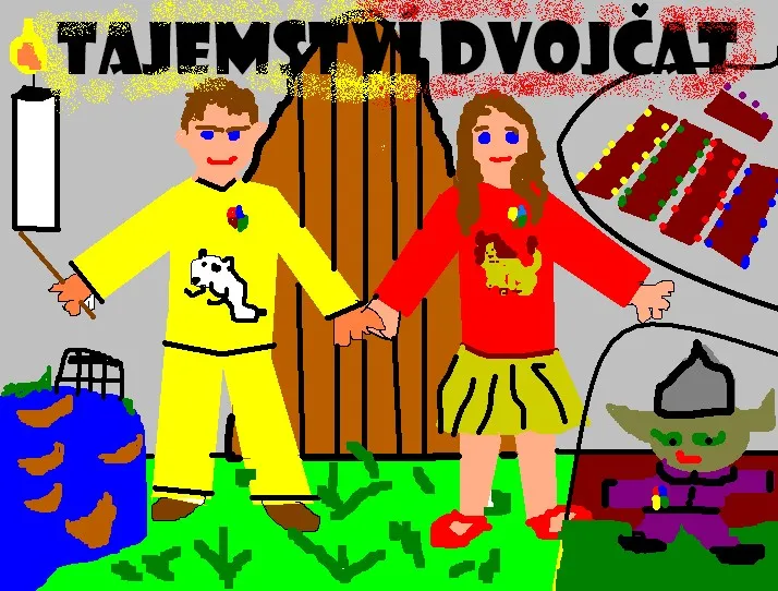 Tajemství dvojčat - plakátek