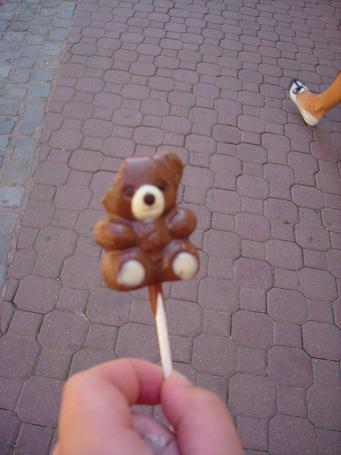 Ameliin čokoládový medvídek