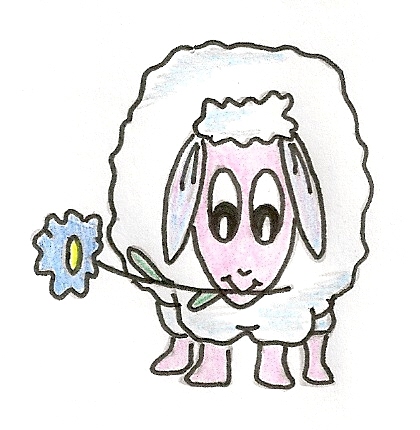 Ovečka s pomněnkou