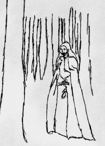zloděj v lese